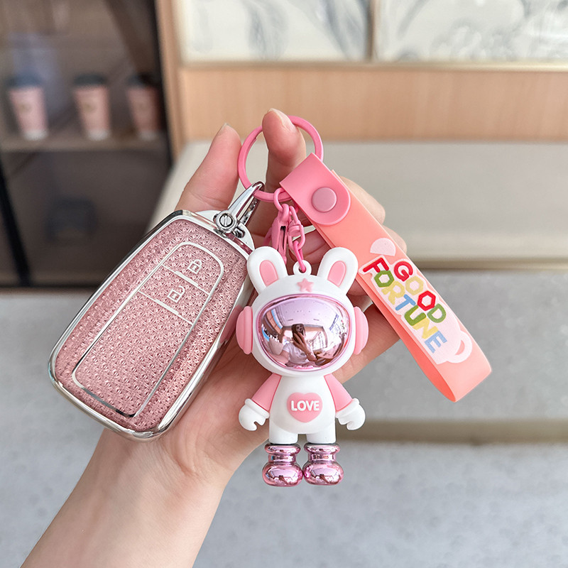 Dành Cho Xe Toyota Chìa Khóa Bao Fob Cho Xe Toyota Móc Khóa Yaris Camry Corolla Vios Wigo Hiace Agya