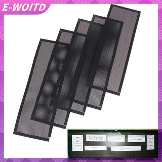 E-woitd 5 CÁI Bộ lọc bụi PVC Đa năng Tấm chắn mặt sau cho khung máy tính I / O HNVN
