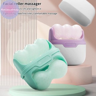 Alittlesetrtop Con lăn đá hai đầu cho mặt bọng mắt Đau nửa đầu Giảm đau và chấn thương nhỏ Mặt Con lăn Massage trị liệu lạnh Chăm sóc da VN