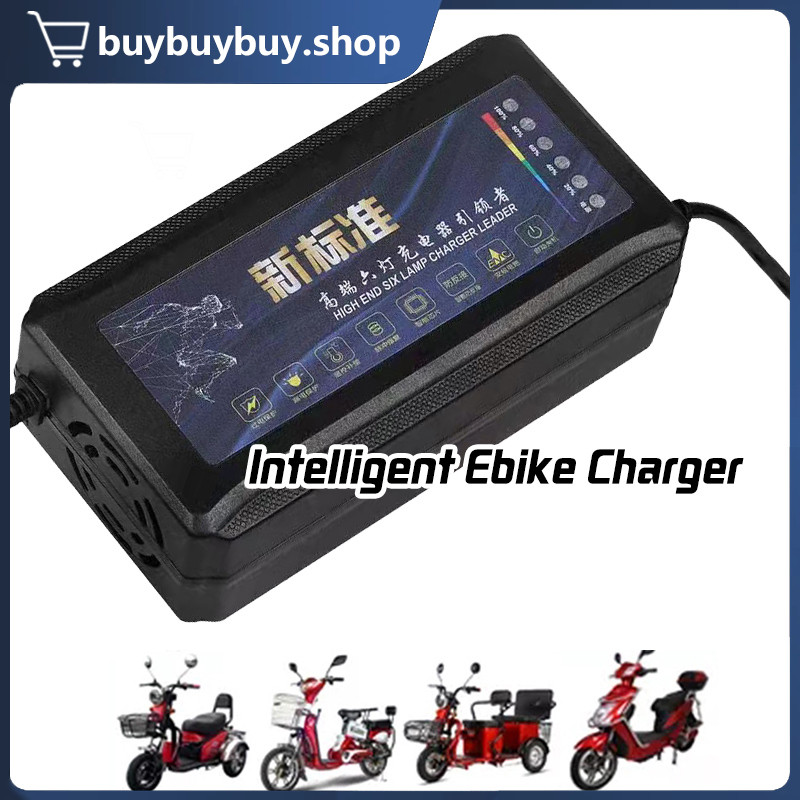 Sạc Pin Ebike 48V / 60V 20Ah Tắt Tự Động, Phù Hợp Với Pin Axit Chì