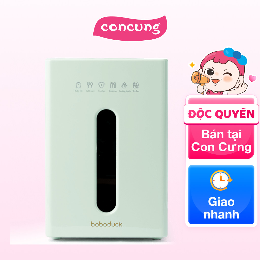 Máy tiệt trùng UV Boboduck 10L F6205 Pro (xanh)