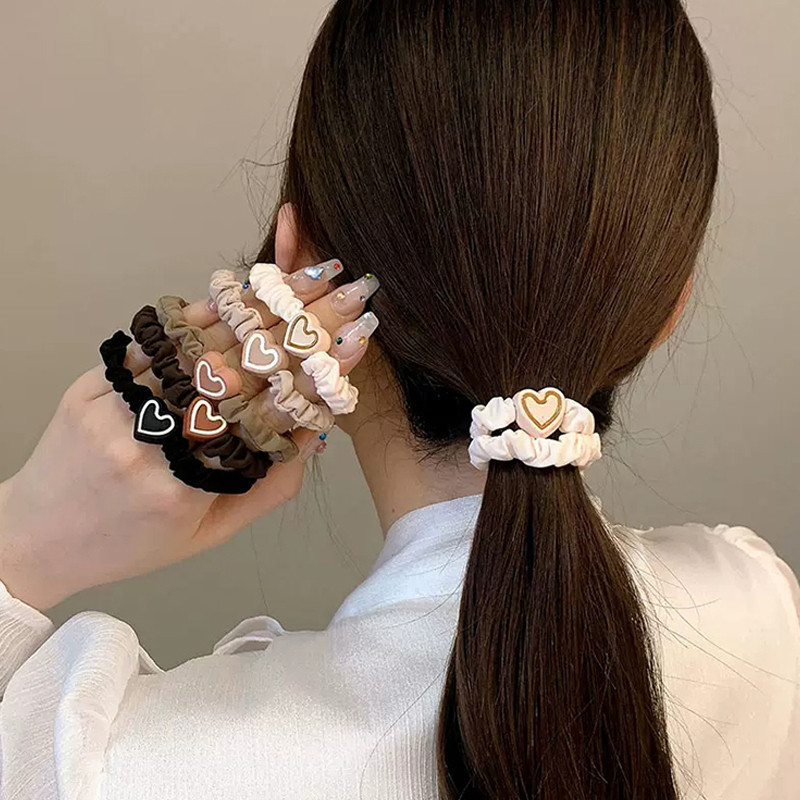 💋loli💋Dây Cột Tóc Đuôi Ngựa Co Giãn Phong Cách Hàn Quốc Dễ Thương Cho Nữ | BigBuy360 - bigbuy360.vn