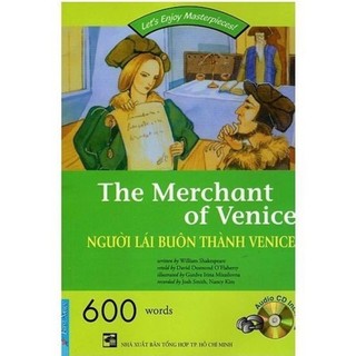 Sách Happy Readers Người Lái Buôn Thành Vinice (600 words kèm QR) - First News -Tái bản