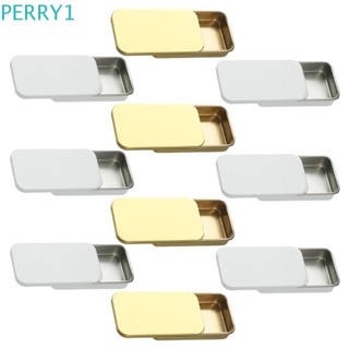 Perry Mini Lông Mày Hộp Xà Phòng Di Động Nhiều Kích Thước Trống Hộp Bảo Quản Nước Hoa Chắc Chắn Kẹo Hộp Đựng Tinplate Đẩy