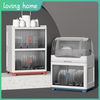 Hộp đựng chén dĩa có nắp đậy tiện dụng cho nhà bếp