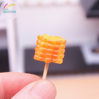 Mm 2 Cái 1: 6 Nhà Búp Bê Thu Nhỏ Ngô Thịt Nướng Xiên Nhà Bếp BBQ Mô Hình Trang Trí Đồ Chơi VN