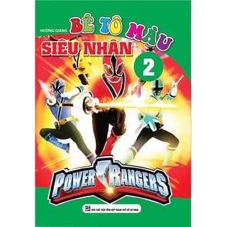 Sách Bé Tô Màu Siêu Nhân - Tập 2
