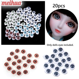 Meihua 20 Chiếc Búp Bê An Toàn Mắt 4 Kích Thước Con Rối Làm Động Vật Đồ Chơi Thủ Công DIY