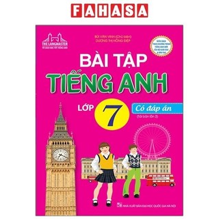 Sách the langmaster - bài tập tiếng anh lớp 7 - có đáp án