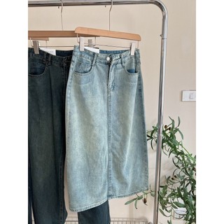 Chân váy jeans pha túi sau CV-8703