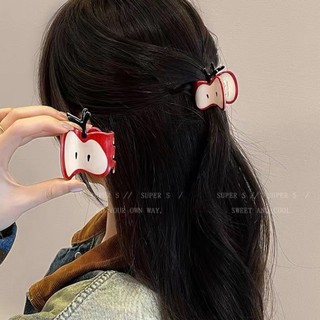 2024 Kẹp Tóc Nữ Phong Cách Mới Kẹp Tóc Apple Dễ Thương