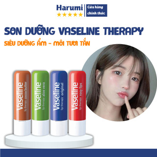 Son dưỡng môi vaseline stick 4.8g, giúp giữ ẩm, dưỡng môi căng bóng, son môi