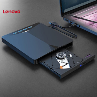 Lenovo Trình phát Dvd Plug-and-play Đầu đốt Dvd đa định dạng Usb 3.0 tốc độ cao Ổ đĩa Dvd Rw gắn ngoài cho Windows / mac Slim Đầu đọc đầu ghi đĩa nhỏ gọn Máy nghe nhạc trung tâm