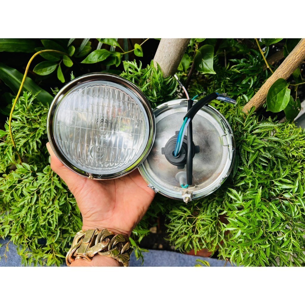 Chóa đèn Cub zin đời 88 gắn các dòng xe  81 - 86 - 88 - 78 - 79 (Chưa kèm bóng đèn)