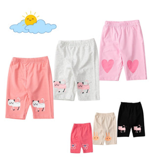 Quần lửng bé gái, size 3-8,(12-24kg) quần legig cho bé gái chất cotton mềm mát thấm hút mồ hôi tốt