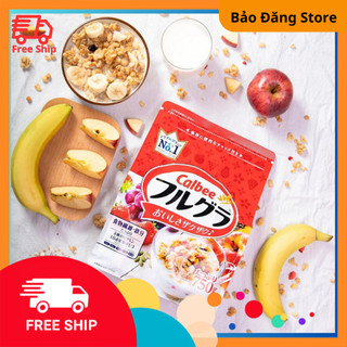 Ngũ cốc calbee đỏ 750g nhật chính hãng