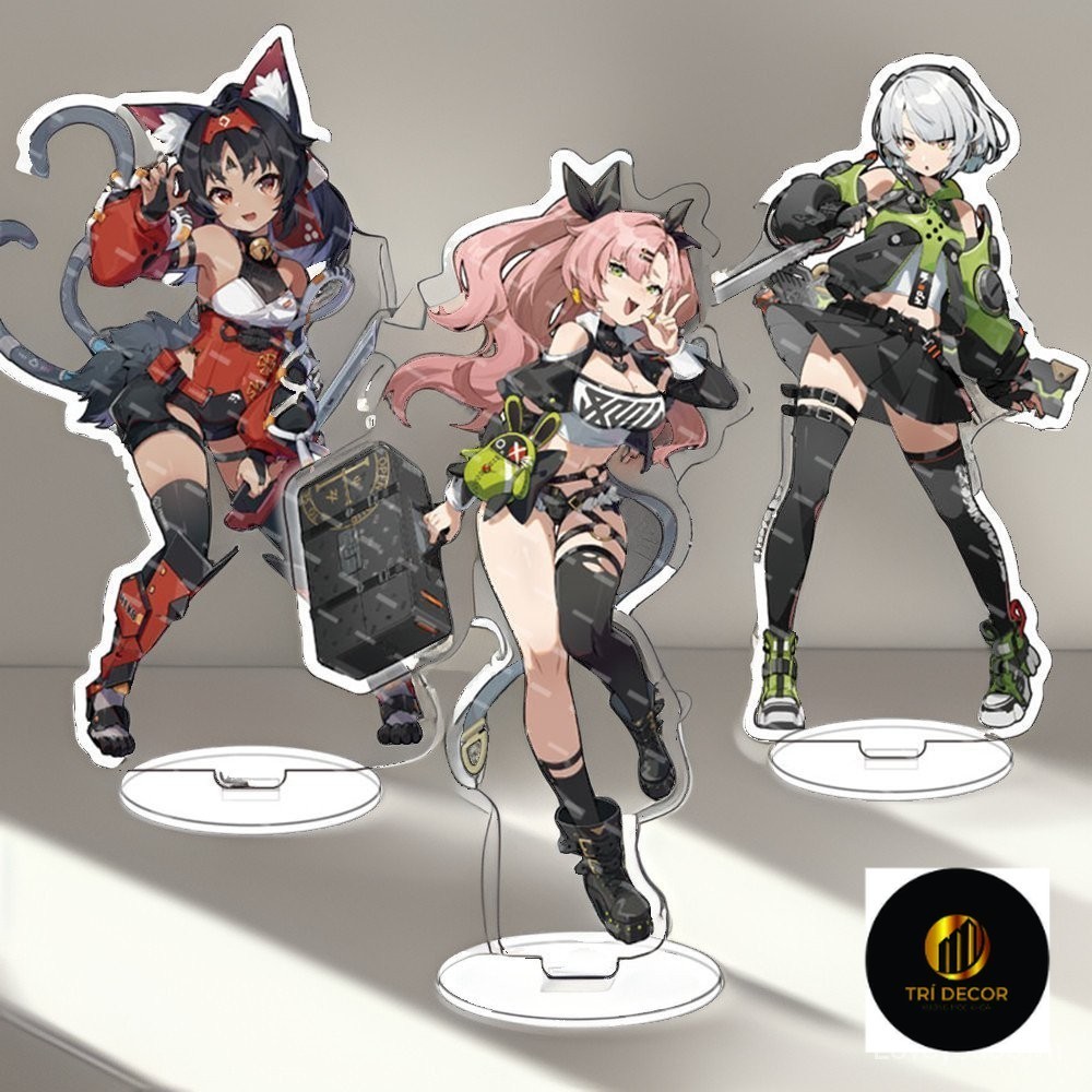 [Tùy chỉnh] 15cm zenless khu Zero Anime xung quanh Acrylic interlayer signage khôn ngoan Belle anby 