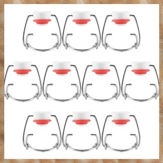 [S Z] Xoay Top Nắp Chai Thủy Tinh Lật Chai Bia Nắp Xoay Cho Phong Cách Bia Chai Bia Bia Bia, Chai Soda, Homebrewing 10 Cái