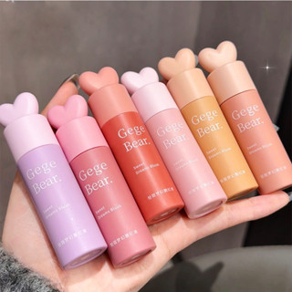 Phấn má hồng dạng lỏng Gege Bear, má hồng dạng lỏng, má hồng tai thỏ, má mọng nước, bôi trên má, mắt, miệng, dễ pha trộn