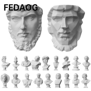 FEDAOG trang trí Tượng Nữ Thần Thoại Hy Lạp Mini Bằng Thạch Cao Để Bàn Trang Trí Nhà Cửa