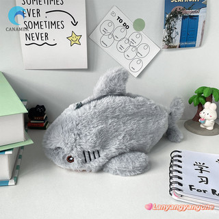  Canamek Dễ Thương Sang Trọng Cá Mập Đại Dương Hộp Đựng Mỹ Phẩm Túi Di Động Dung Tích Lớn Bút Túi Văn Phòng Phẩm Hộp Bảo Quản Đồ Dùng Văn Phòng Trường Học Mới 