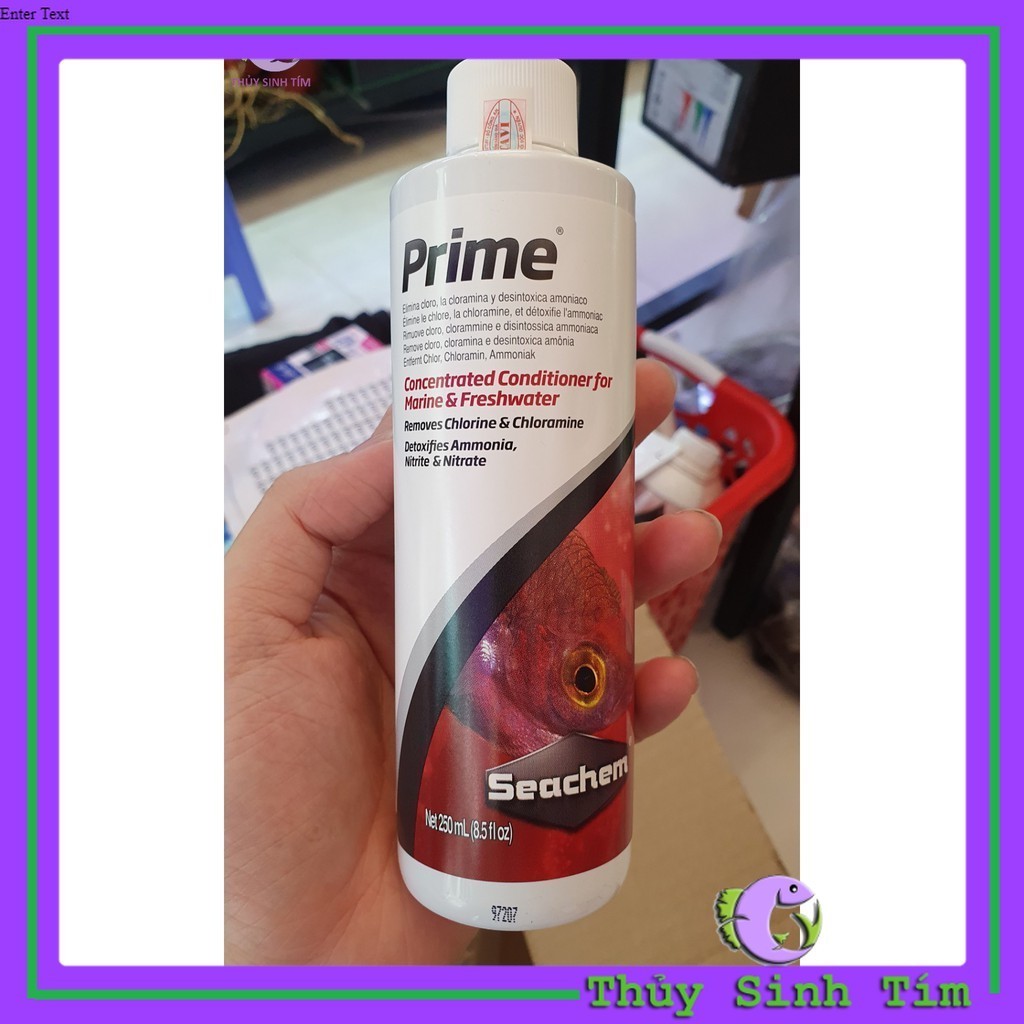 Dung dịch xử lý nước Seachem Prime