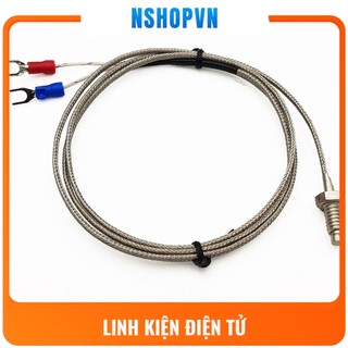 Dây Cảm Biến Nhiệt Độ Loại K 500°C dài 1 mét - 2 mét - 3 mét