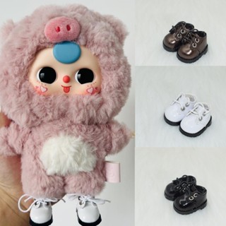 Giày Búp Bê Cho Bé ThreeV3 / 17CM Labubudu Doll Mini Giày Da Sáng DIY Trang Điểm Đồ Chơi Giày 3.8 * 3 * 24CM