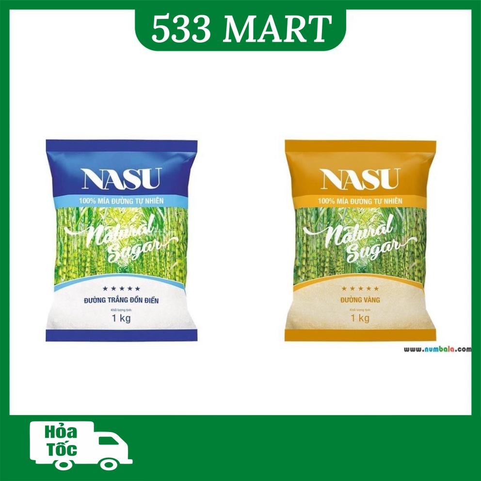 [NASU] Đường trắng/ Đường vàng Nasu 1Kg