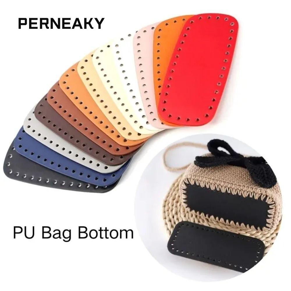 PERNEAKY DIY Da PU Làm Túi Ví Handmade Đáy Túi Phụ Kiện