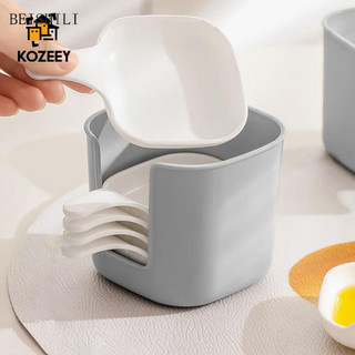 KOZEEY Set 6 Chén Đựng Nước Sốt / Gia Vị Có Tay Cầm Tiện Lợi