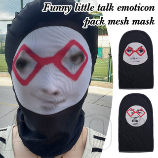 Mặt nạ - Mặt nạ biểu hiện Meme ngộ nghĩnh - Thoáng khí, Lưới, Chống nắng - Dành cho Cosplay Unisex - Mũ đội đầu Prank Lễ hội - Balaclava in 3D