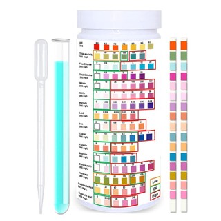 【Anna】Water Test Strips Accuracy Drinking Water For Science Education Functional