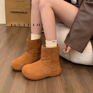 DAILOU giày nữ boot nữ bột boot Thời trang trăm mốt  Tinh tế Sang trọng Cá tính Đi biển FXD24914O8 38Z240919