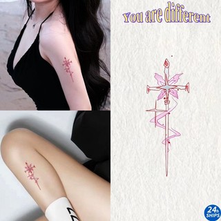 Thánh Kiếm Họa Tiết Hình Xăm Cô Gái Gợi Cảm Chân Hình Xăm Chống Thấm Nước Miếng Dán Hình Xăm Kéo Dài Trong 7 Ngày Da Miếng Dán Tạm Thời Giả