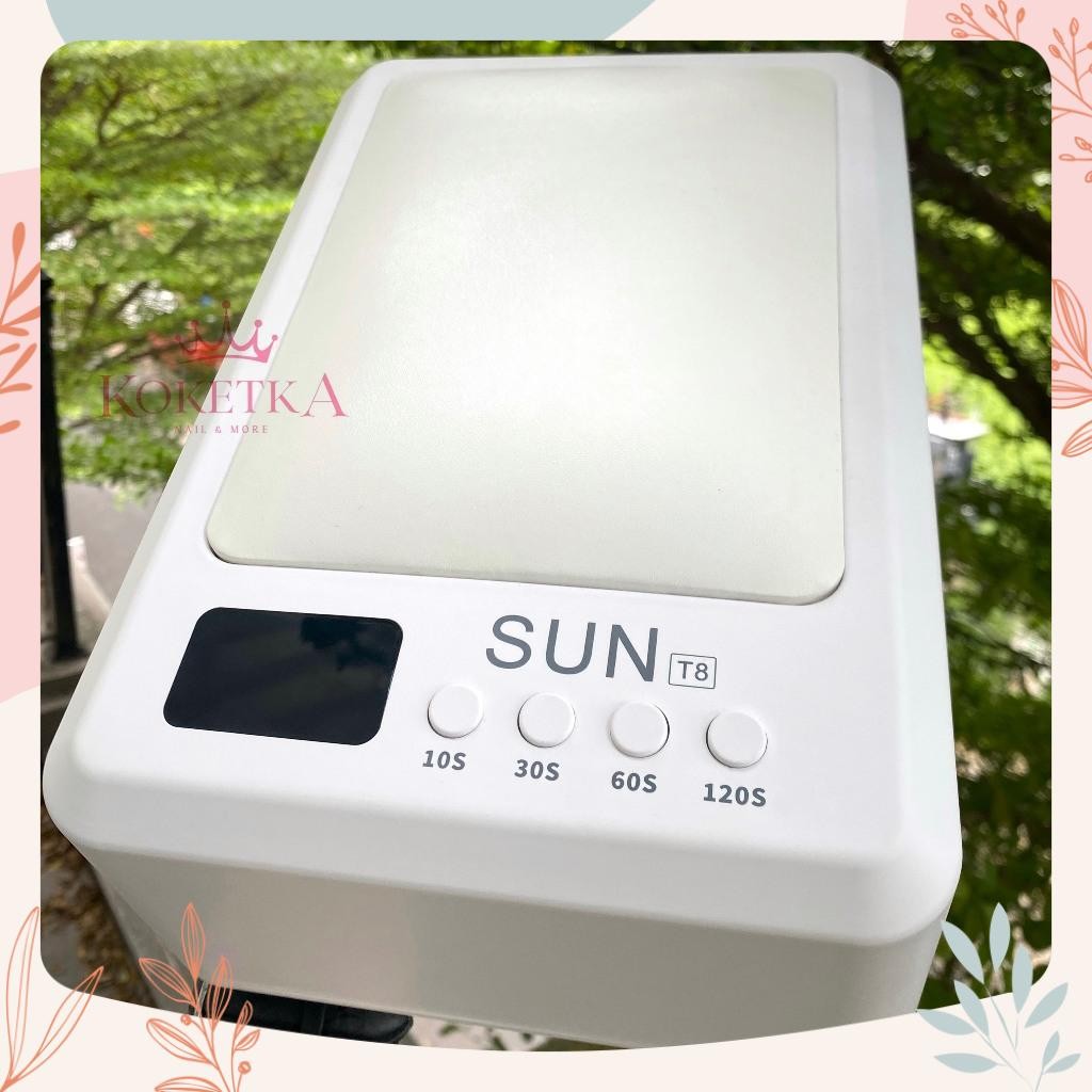  Máy Hơ T8 UV Led 72W Chính Hãng - Máy hơ gel SUN T8 Bảo Hành 6 Tháng Máy Hơ Móng Hơ Nhanh Khô 