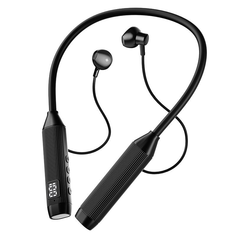 L08 Tai nghe không dây Bluetooth 5.3 Dây đeo cổ Tai nghe LED Siêu năng lượng Không thấm nước Thể thao Tai nghe từ