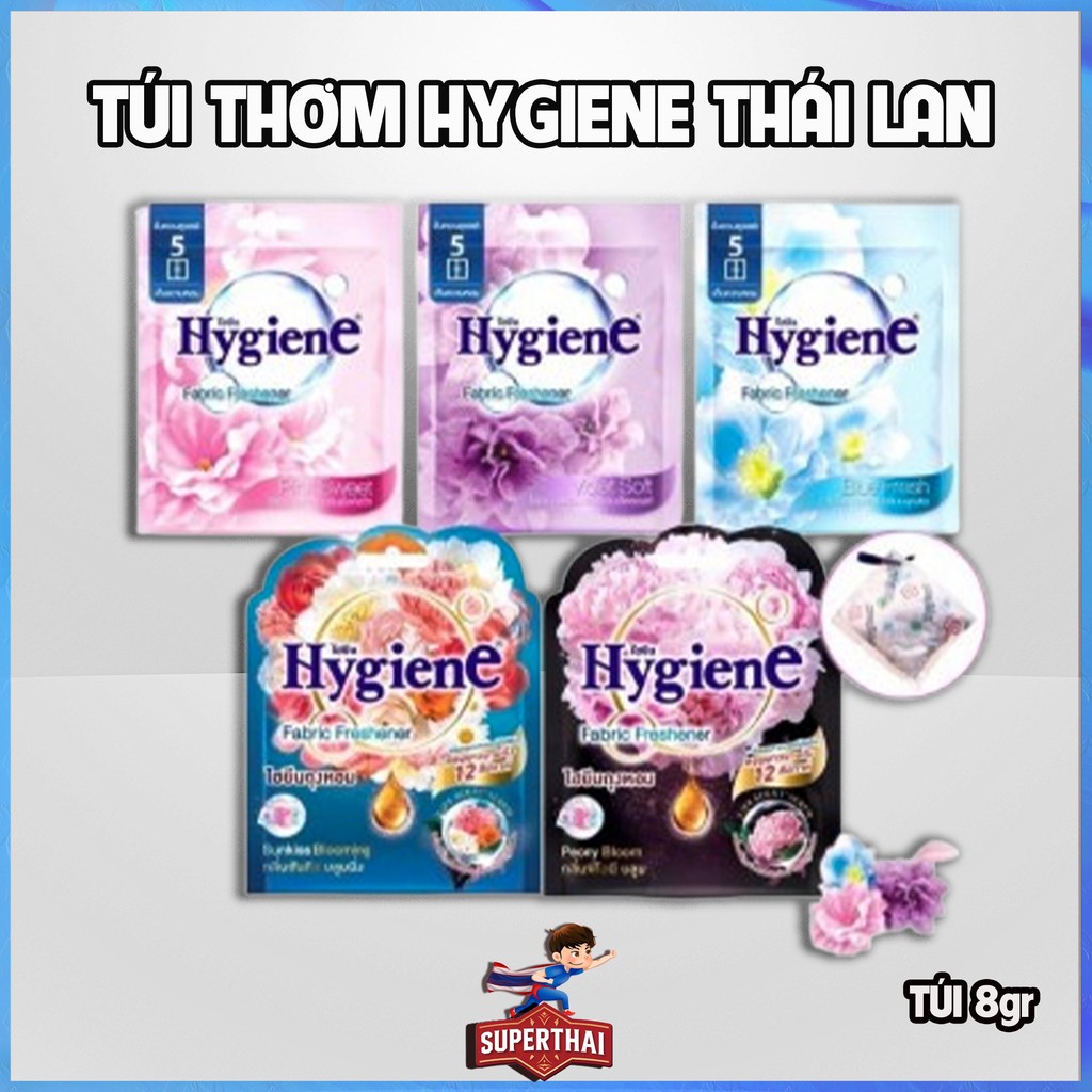 Túi thơm Hygiene - Túi thơm tủ quần áo - Túi thơm phòng - Túi thơm xe ô tô