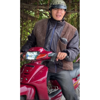  Đèn pha led 2 tầng ZHIPAT xe Wave nhỏ WAVE Zx 110  Wave 2 đèn đời đầu  