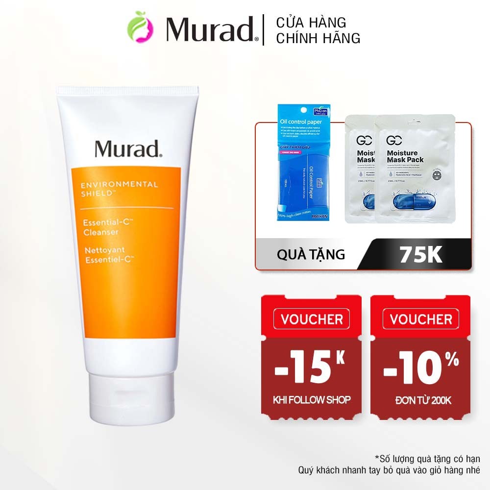 Sữa rửa mặt Murad Essential-C Cleanser 200ml
