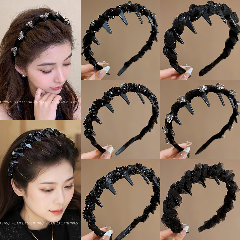 Băng đô áp lực đầu lâu cao Băng đô răng đen