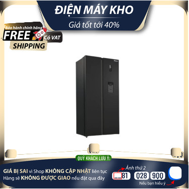 RS-460PBW - Tủ Lạnh Side by side 458L EcoFresh RS-460PBW - BẢO HÀNH CHÍNH HÃNG