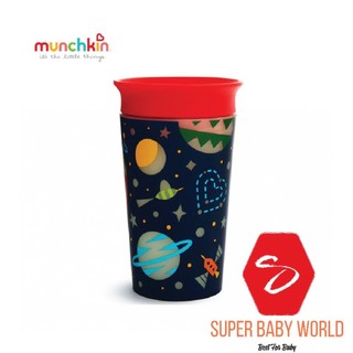 CỐC 360 ĐỘ CHỐNG ĐỔ PHÁT SÁNG MUNCHKIN 266ML Dành Cho Bé Tập Uống