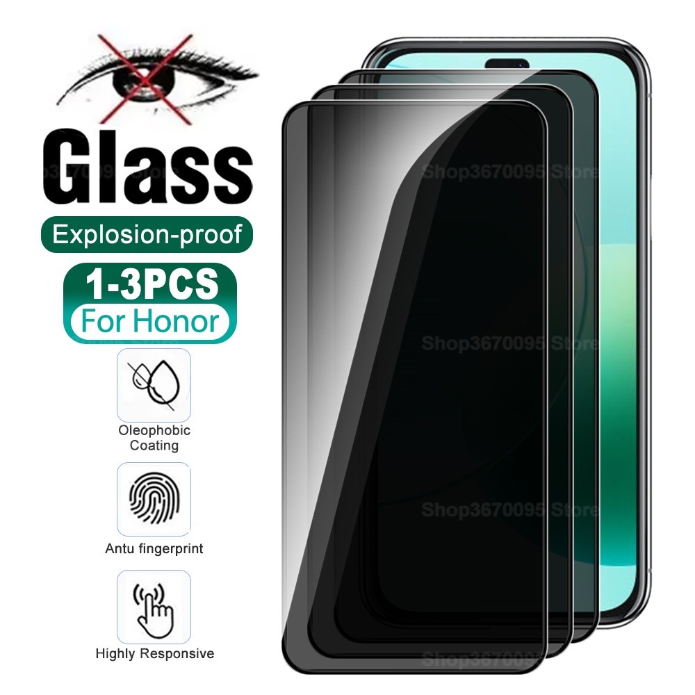 1-3 Chiếc Kính Cường Lực Riêng Tư Cho Honor 400 Lite Bảo Vệ Màn Hình Honor 400 Honor 400Lite 400 Lit