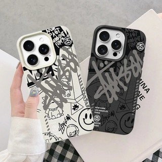  Ốp Điện Thoại Tiếng Anh Art Graffiti Smile Face Cho Redmi 13 14C 12 13C Note 14 13 12 11 Pro Plus Turbo 4 3 11S 10 Pro Vỏ Bảo Vệ Mềm Chống Sốc 
