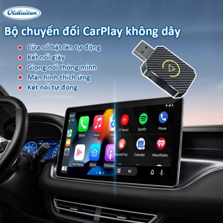  Bộ chuyển đổi CarPlay không dây - Apple Carplay & Android Auto Cắm là chạy Kết nối ổn định 
