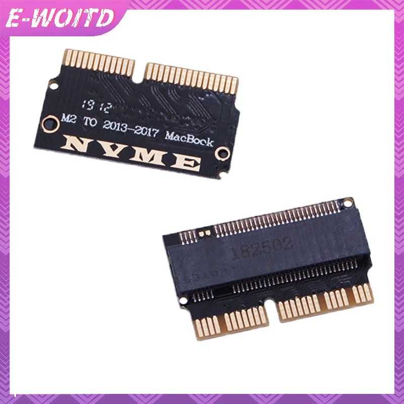 E-WOITD 1 Cho M.2 NVMe PCI-E M2 SSD Thẻ Chuyển Đổi SSD Adapter Cho Điện Thoại Air Pro 2013-2017 A146