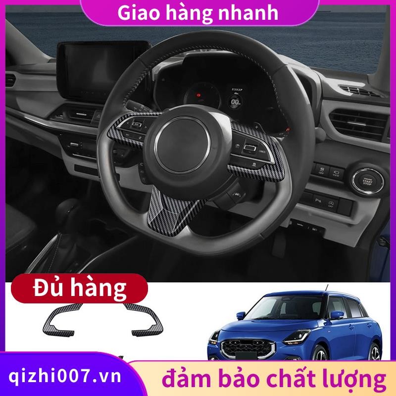 Nhãn dán khung viền nút vô lăng cho phụ kiện nội thất ô tô cho Fronx 2024.qizhi007vn