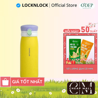 Bình giữ nhiệt 270ml LocknLock Chính hãng  nắp bật LHC3268YEL - CHEAP CMO