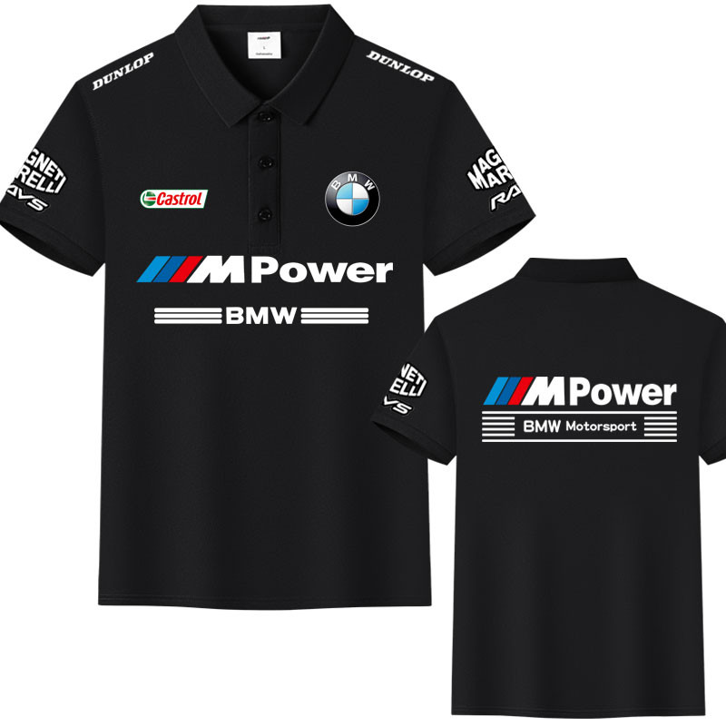 Hàng sẵn có BMW BMW BMW MPOWER Department Performance Car Áo sơ mi POLO tay ngắn